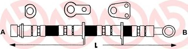 Imagine Furtun frana BREMBO T 28 088