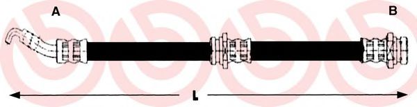 Imagine Furtun frana BREMBO T 54 011