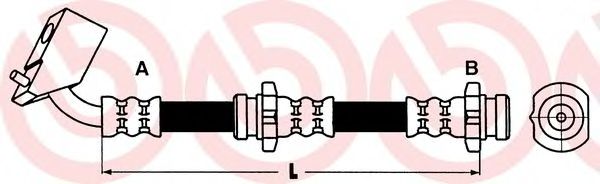 Imagine Furtun frana BREMBO T 56 094