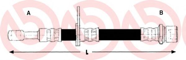 Imagine Furtun frana BREMBO T 78 029