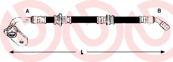 Imagine Furtun frana BREMBO T 79 032