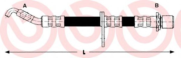 Imagine Furtun frana BREMBO T 83 013