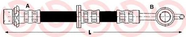 Imagine Furtun frana BREMBO T 83 027