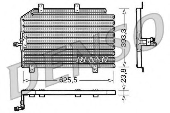 Imagine Condensator, climatizare DENSO DCN01022