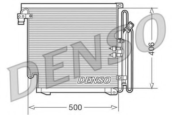 Imagine Condensator, climatizare DENSO DCN02010