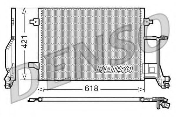 Imagine Condensator, climatizare DENSO DCN02013
