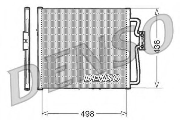 Imagine Condensator, climatizare DENSO DCN05019