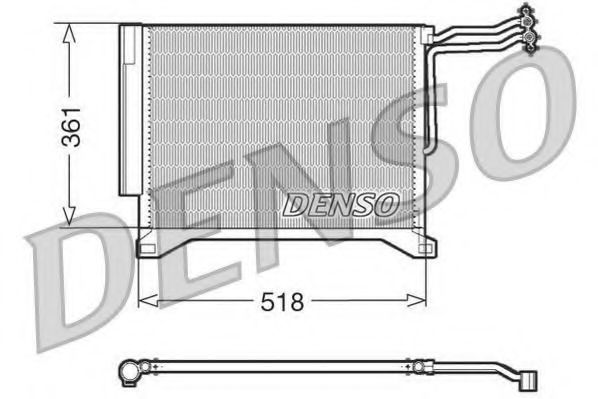 Imagine Condensator, climatizare DENSO DCN05100