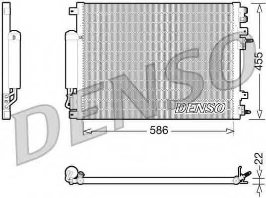 Imagine Condensator, climatizare DENSO DCN06001