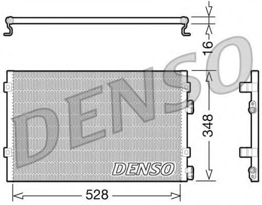 Imagine Condensator, climatizare DENSO DCN06004