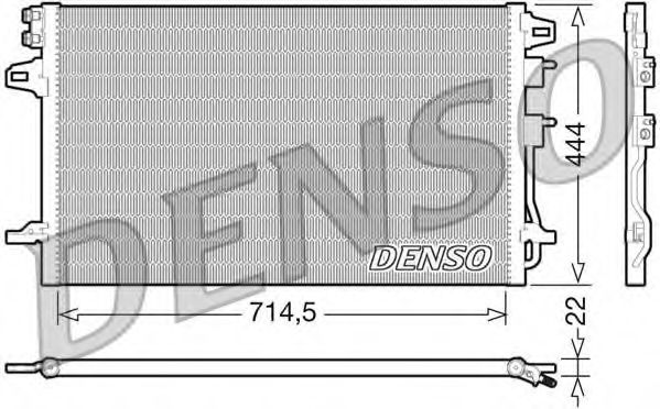 Imagine Condensator, climatizare DENSO DCN06005