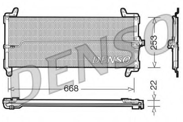 Imagine Condensator, climatizare DENSO DCN09001