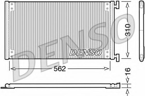 Imagine Condensator, climatizare DENSO DCN09040