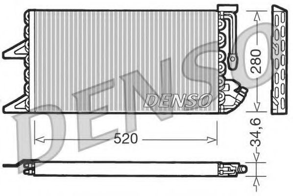 Imagine Condensator, climatizare DENSO DCN09092