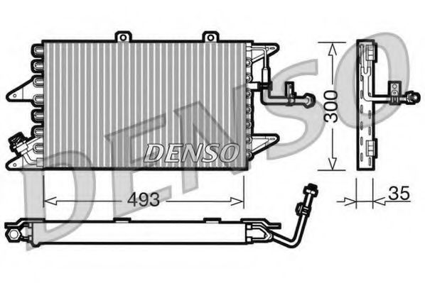 Imagine Condensator, climatizare DENSO DCN09096