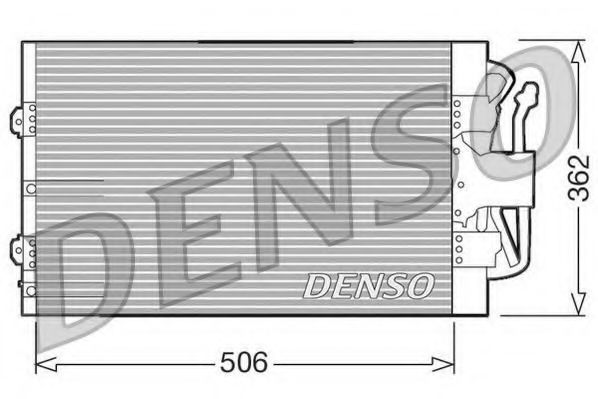 Imagine Condensator, climatizare DENSO DCN10004