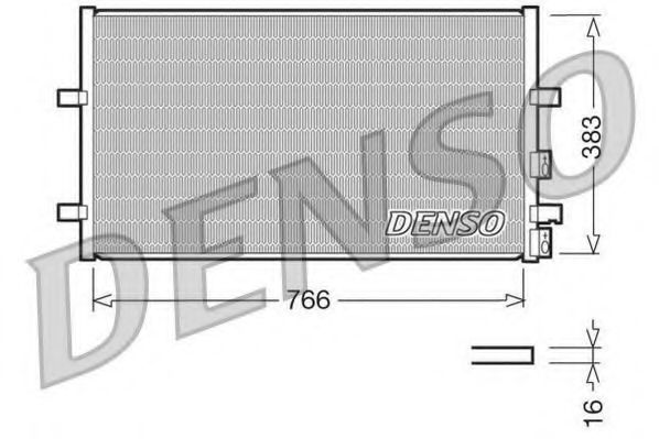 Imagine Condensator, climatizare DENSO DCN10009