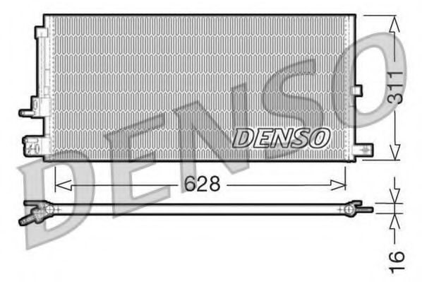 Imagine Condensator, climatizare DENSO DCN11007