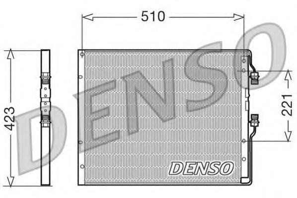 Imagine Condensator, climatizare DENSO DCN12100