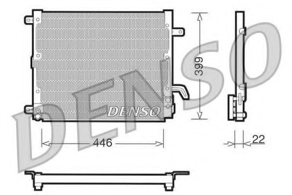 Imagine Condensator, climatizare DENSO DCN13002