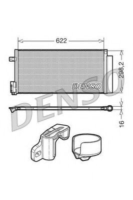 Imagine Condensator, climatizare DENSO DCN13110