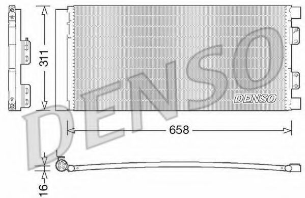 Imagine Condensator, climatizare DENSO DCN14002