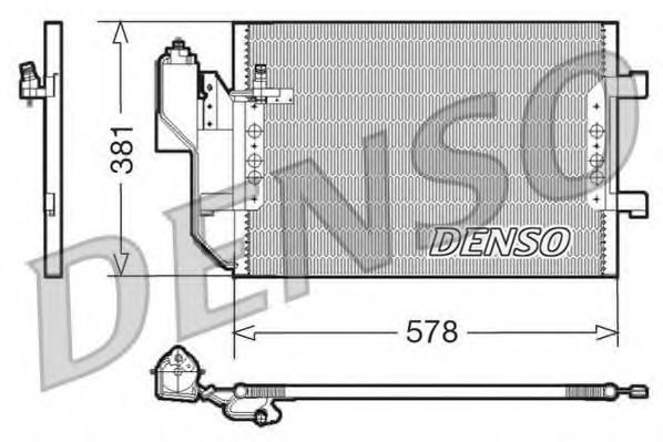 Imagine Condensator, climatizare DENSO DCN17002