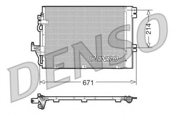 Imagine Condensator, climatizare DENSO DCN20009