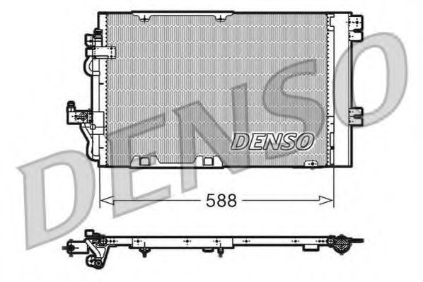 Imagine Condensator, climatizare DENSO DCN20011