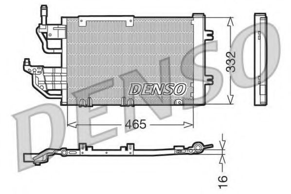 Imagine Condensator, climatizare DENSO DCN20013