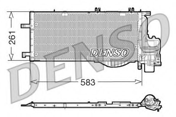 Imagine Condensator, climatizare DENSO DCN20022