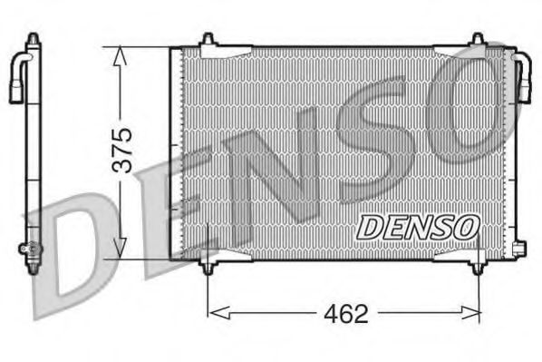 Imagine Condensator, climatizare DENSO DCN21006