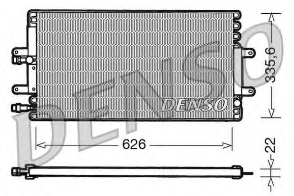 Imagine Condensator, climatizare DENSO DCN23001