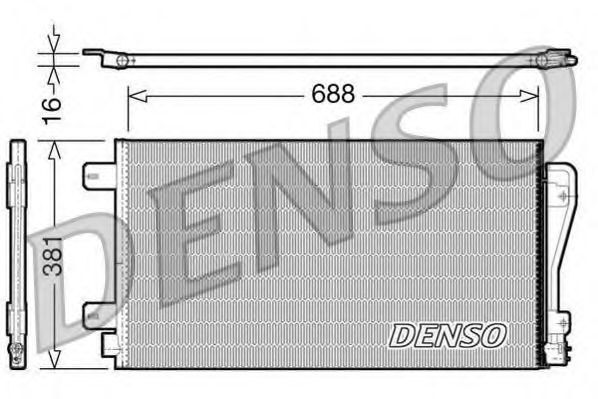 Imagine Condensator, climatizare DENSO DCN23014