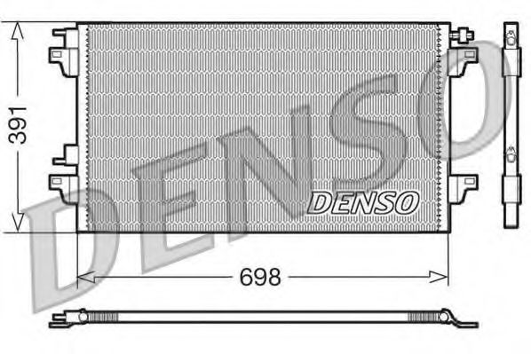 Imagine Condensator, climatizare DENSO DCN23015