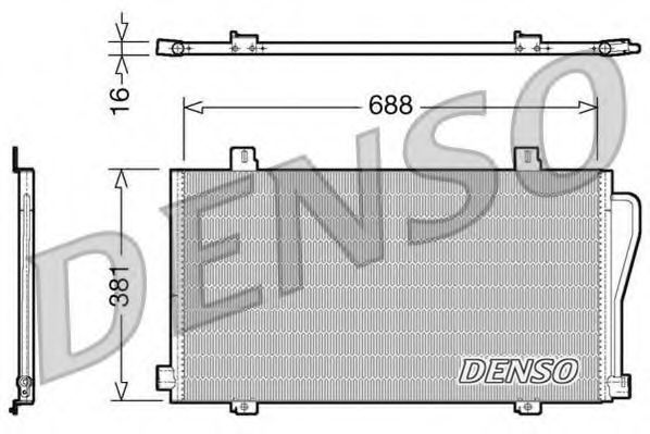 Imagine Condensator, climatizare DENSO DCN23017