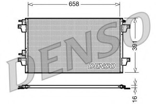 Imagine Condensator, climatizare DENSO DCN23018