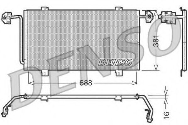 Imagine Condensator, climatizare DENSO DCN23023