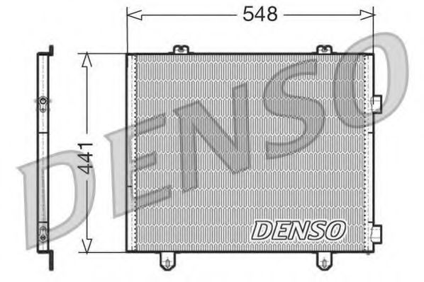Condensator, climatizare DENSO DCN23025