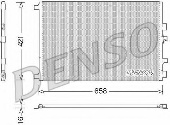 Imagine Condensator, climatizare DENSO DCN23033