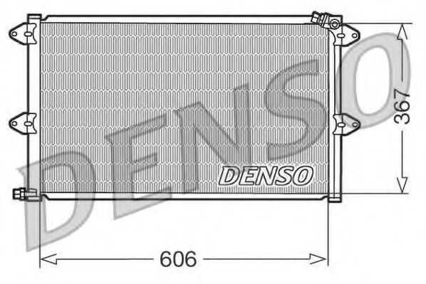 Imagine Condensator, climatizare DENSO DCN27001