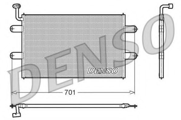 Imagine Condensator, climatizare DENSO DCN27003