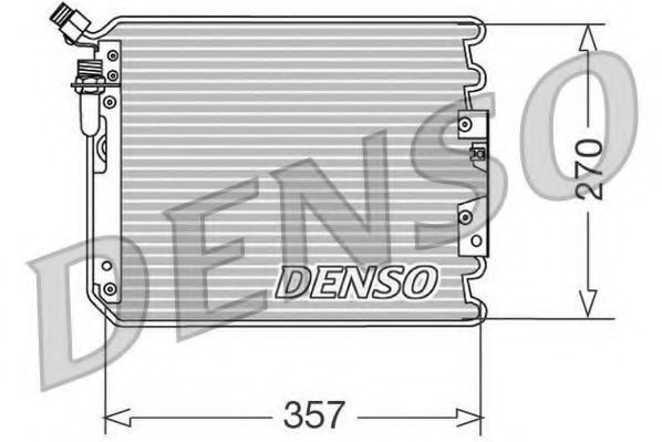 Imagine Condensator, climatizare DENSO DCN28001