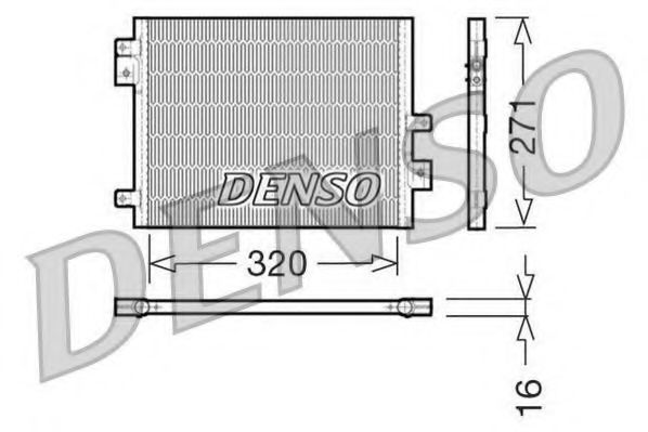 Imagine Condensator, climatizare DENSO DCN28002