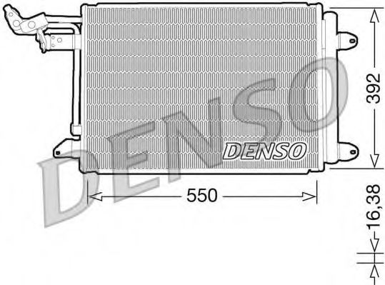 Imagine Condensator, climatizare DENSO DCN32002