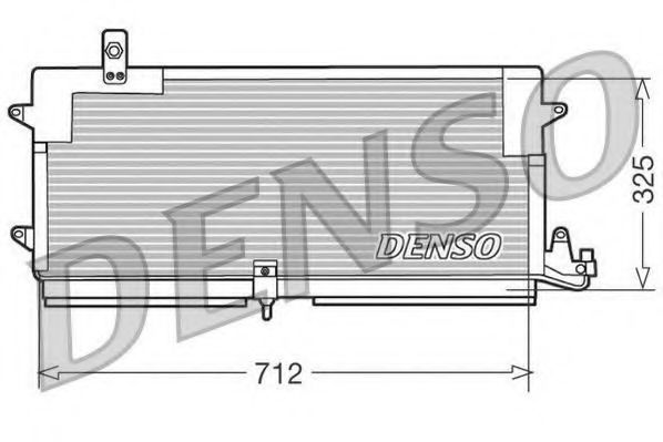 Imagine Condensator, climatizare DENSO DCN32004