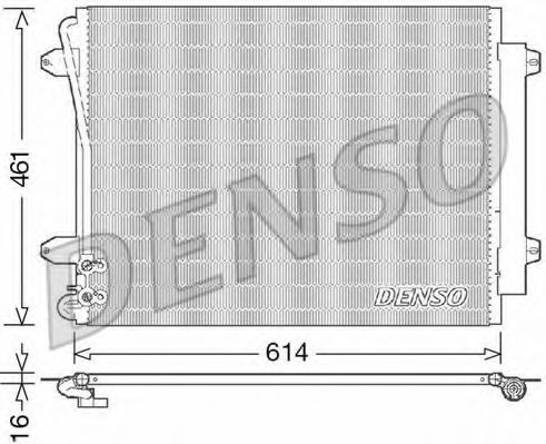 Imagine Condensator, climatizare DENSO DCN32011