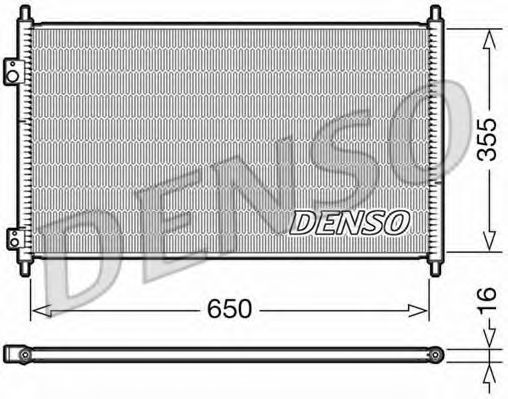 Imagine Condensator, climatizare DENSO DCN40018