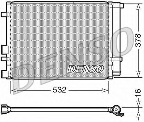 Imagine Condensator, climatizare DENSO DCN41006