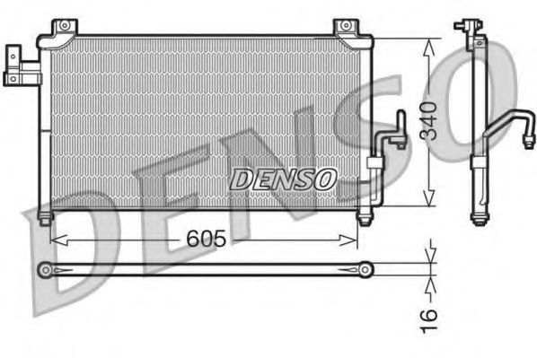 Imagine Condensator, climatizare DENSO DCN44005